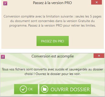 Icecream PDF Converter - fin conversion